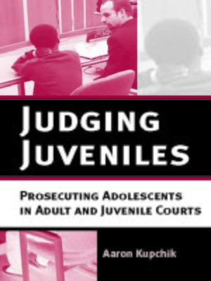 cover image of Judging Juveniles